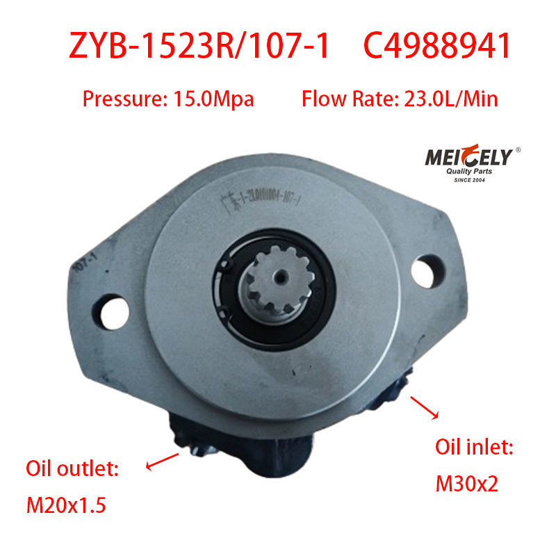 Steering Pump OE C4988941 For Dongfeng Truck DCEC Engine
