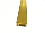 16feet Long C38000 Extruded Brass Profiles For Home Decoration