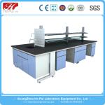 Commercial Heat Resistant Chemistry Lab Table High Strength PP Hinge