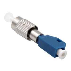 Quality FC Male To LC Female Single Mode Simplex Fiber Optic Adapter/Coupler – Blue wholesale
