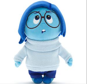 Quality Inside Out Cartoon Disney Plush Toys Sadness With 28cm Blue wholesale