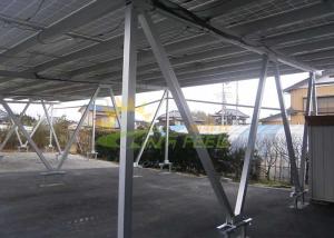 Quality OEM Solar Carport Mounting System Aluminum Alloy 6005 - T5 Material wholesale