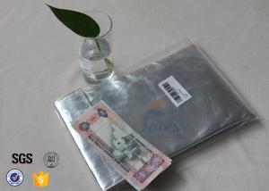 Quality Non Itchy Fiberglass Fabric Fire Resistant Document Pouch / Fireproof Cash Envelope wholesale