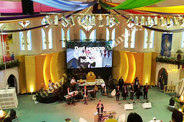 P2 Indoor led display for rental