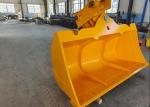 18 Ton Excavator Swivel Bucket , Tilting Ditching Bucket 0.83cbm For ZX180