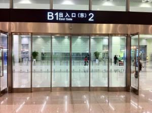 Quality Telescopic Automatic Sliding Doors/ Automatic Folding Sliding Doors for airports wholesale