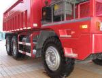 One Sleeper Cabin Sinotruk Tipper Truck , Howo Quarry Dump Truck 33cbm Capacity