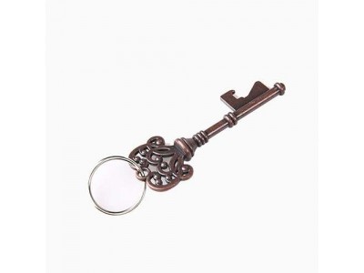 Key Shape Wedding Favor Bottle Opener,Custom silver plating 3D key shape beer bottle opener, innovative wedding favor