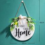 Europe Wooden Circular Wall Decoration