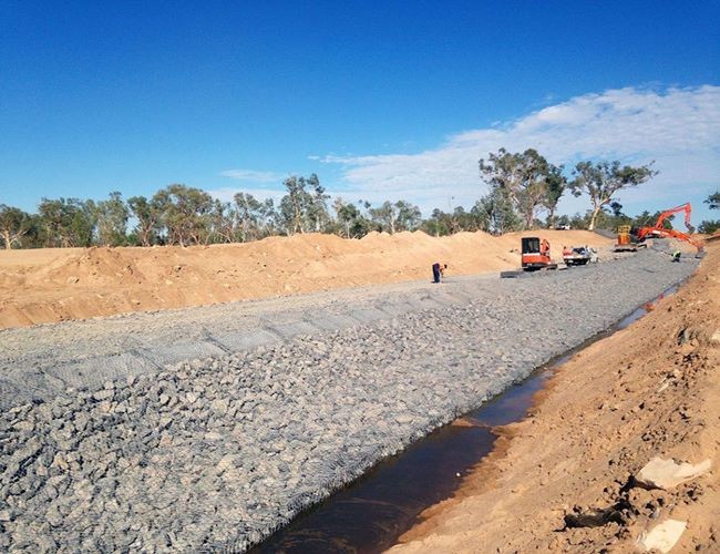 ISO9001 Easy Installation PVC Coated Stone Filled Gabions