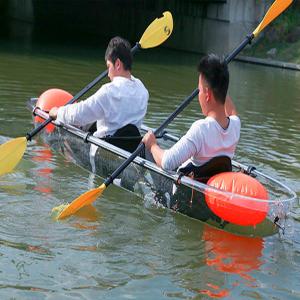 Quality Impact Resistant Polycarbonate Boat Clear Color 1 - 4 People Capacity wholesale