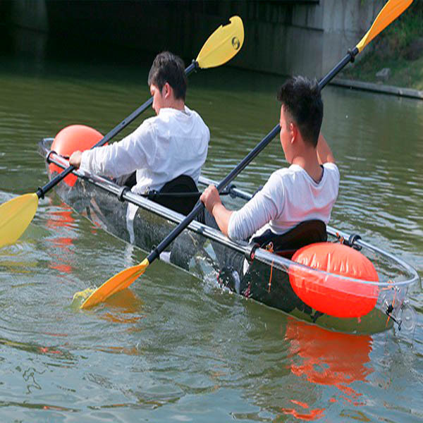 Impact Resistant Polycarbonate Boat Clear Color 1 - 4 People Capacity