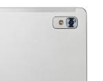 White UHD IPS 10 Inch Tablet PC Full Metal Plastic Housing WiFi LTE 4G Tablet