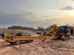 Long Reach Telescopic Arm Two Section Hydraulic Telescopic Boom for 6-36 Ton