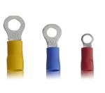 Tinned Copper Wire Connector Pre Insulated Ring Terminal