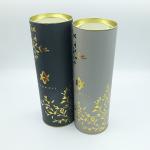 Custom Hot Foil Gold Stamping Glass Wine Bottle Cardboard Packaging Gift Boxes