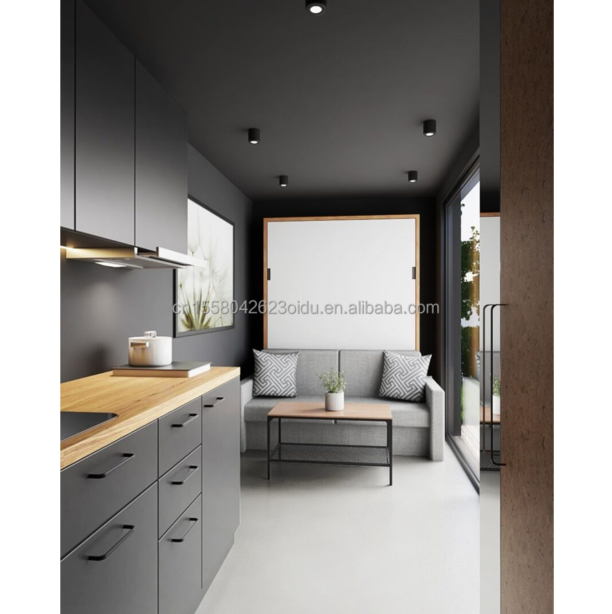 Modern Design 20ft/40ft Luxury Fabricated House Prefab Shipping Container Home Houses EU Portable 20ft Expandable House