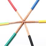 450/750V Voltage Flexible PVC Insulated Single Core Copper Electric Wire Cable 1