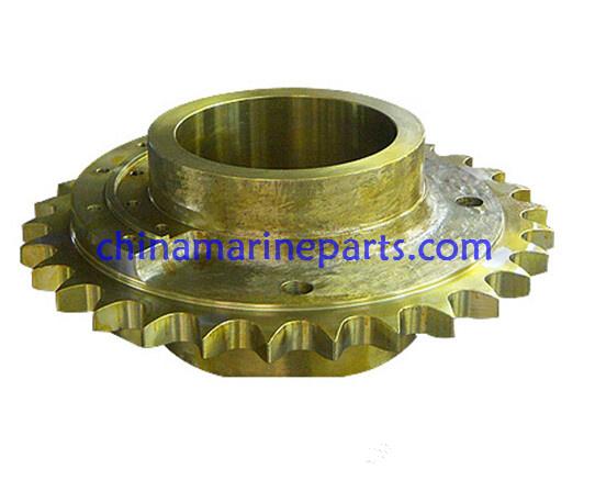 Pouring lead low-speed marine diesel engine spare parts MAN sprocket S35 ~ S90