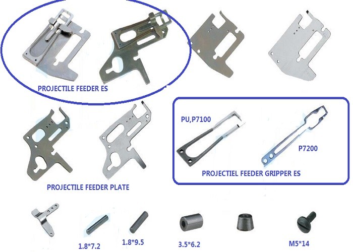 P7150 Sulzer Projectile Looms Spare Parts ISO9001