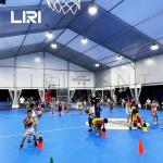 Liri Customized Big Clear Span Tents For Outdoor Event Or Basketball Court