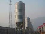 High Strength Steel Hopper Bins Feed Storage Assembly With Hot Galvanized Steel