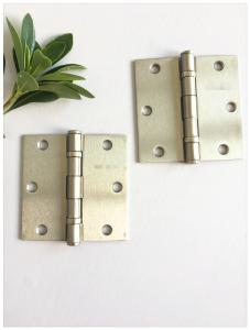 Quality 3.5&quot; Stainless Steel Ball Bearing Door Hinges Heavy Duty Customized Color wholesale