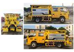 Professional Highway Maintenance Truck With Dedicated Device And Side Protection
