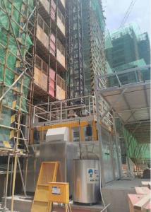 Quality 2000kg Video Technical Support Construction Site Hoist 200m wholesale