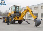 0.8-1.2m3 Bucket Capacity Backhoe Loader For Building Construction