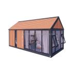 Experience the Ultimate Comfort in a 2-Bedroom Wooden House Hotel with Wall 50