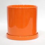 Sleek And Glossy Ceramic Flower Pots With Holes Craftsmanship