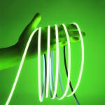 Long-lasting COB Led Strip Light IP20 8mm 12V24V 320leds Green for Outdoor