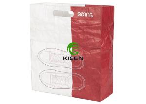 Quality Durable Dupont Tyvek Grocery Bags , Custom Logo Water Resistant Paper Bags wholesale