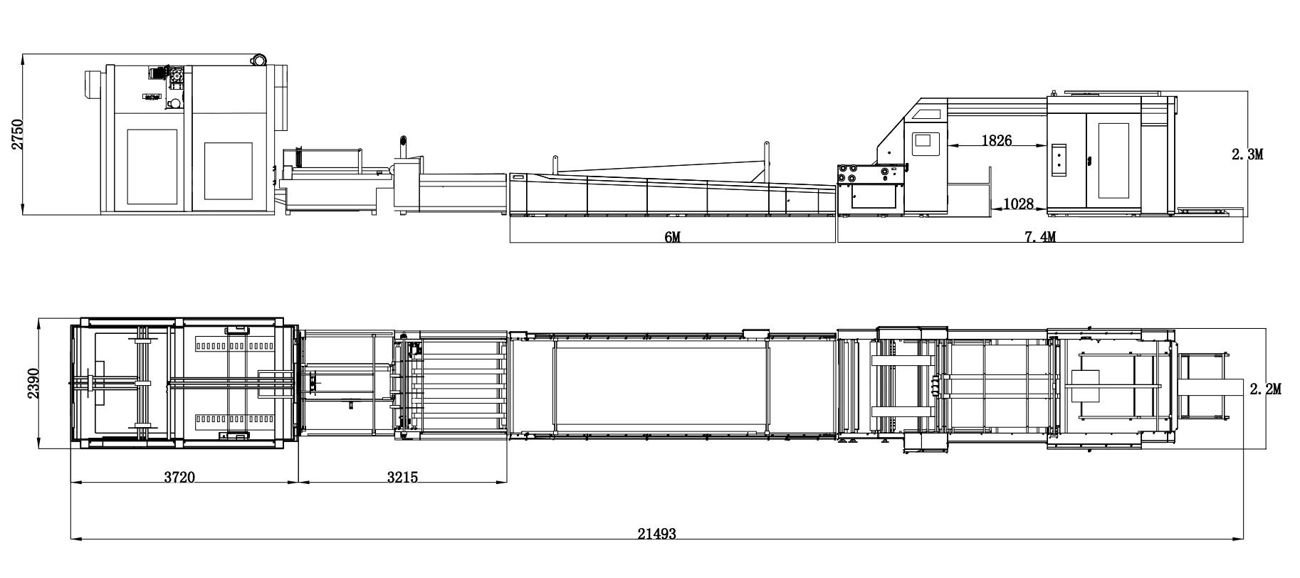 160m/Min Flute Lamination Machine 1900x1900mm With Flip Flop Stacker For Printing