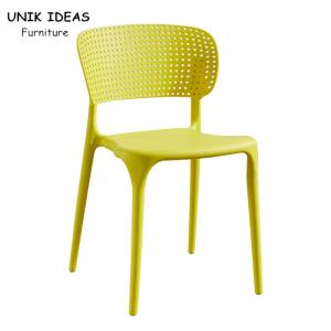 Quality Lawn Stackable Plastic Garden Chairs And Table Colorful Moon Seat Dining Stool wholesale