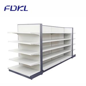 Quality Powder Coating Supermarket Display Shelving Anti Corrosion Easy To Install wholesale