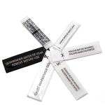 Eas Anti theft Sewing labels Garment Woven Label AM/RF Custom Woven Labels for