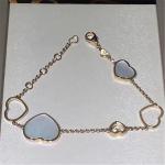 Chopard diamonds of love bracelet 18kt gold with yellow gold or white gold