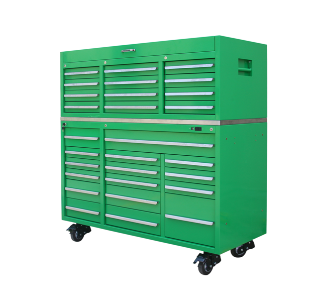 Heavy Duty Workshop Tool Box Cabinet Metal Storage Tall Cabinets for Garage Table in Brown