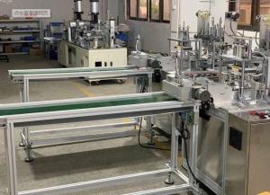 Quality PLC Control Mask Production Machine / Medical Mask Making Machine wholesale
