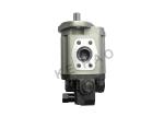 KRP4-23CVMGN 69101-04H01 Forklift Gear Pump Aluminum Alloy Material One Year