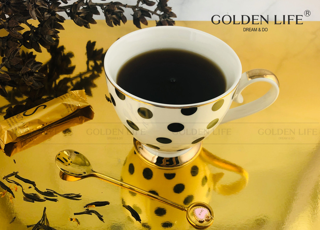 2020 Elegant Ceramic Tea Cup New Bone China Custom Coffee Mugs