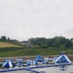 Commercial Inflatable Water Park Games Adult Water Obstacle Course