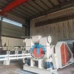 60mm Diameter Olive Pomace Briquette Pellet Making Machine Power 45kW