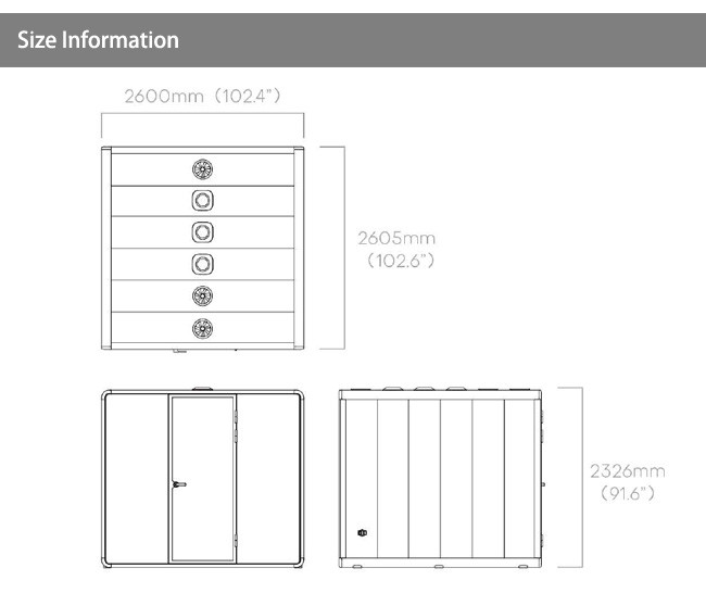 Large Sound Proof Office Meeting Booth With Door Closer For 4 - 6 Person