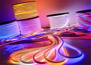 Quality RGBW Side View Miniature LED Rope Lights 10mm Wide DC12V/24V With CE UL wholesale