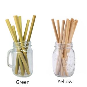 Quality Nature Bamboo Eco-Friendly Bamboo Straws Custom Logo Drinking Straw wholesale