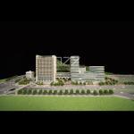 1/500 Guangzhou Chinese Hospital Model Minimalism Style Architectural Physical