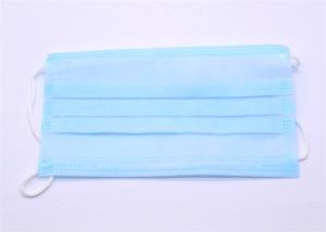Quality Three Layers Disposable Dust Mask , Disposable Chemical Mask Latex Free wholesale